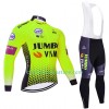 Combinaison Cycliste M/L + Collant à Bretelles 2019 Team Jumbo-Visma N002